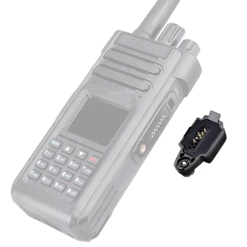 Аудиоадаптер с 2-контактным разъемом-для GP328Plus Retevis RT29 RT48 RT82 Ailunce HD1 Walkie-Talkie 2-Полосное радио AXFY