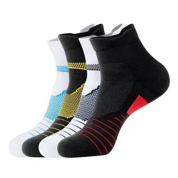 Мужские велосипедные носки, дышащие уличные баскетбольные носки, защищают ноги от влаги, велосипедные футбольные спортивные носки, мужские носки
