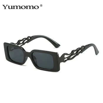 Маленькие прямоугольные солнцезащитные очки y2k, женские винтажные Брендовые дизайнерские Квадратные солнцезащитные очки, оттенки, женские солнцезащитные очки UV400 Унисекс