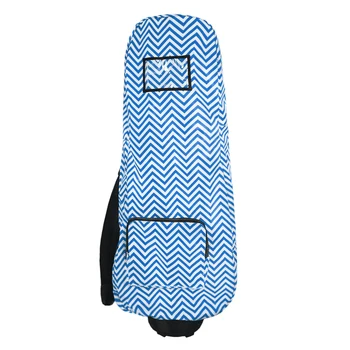 Переносная сумка для гольфа, дождевик, полностью защитный чехол для складывающейся клюшки для гольфа, пылезащитный чехол с карманом, водонепроницаемая дорожная сумка