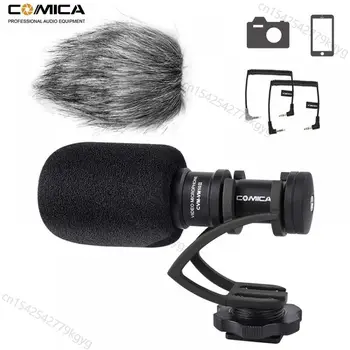 Comica CVM-VM10II Мини Направленный микрофон для телефона Беспроводные микрофоны на лацкане Аудио Микрофон Диктофон Потоковый микрофон