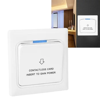 170-250 В Смарт-розетка, ключ-карта, Датчик распознавания электричества, панель переключателя для энергосберегающего переключателя в гостиничном доме