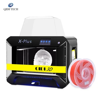3D-принтер промышленного класса QIDI TECH X-PLUS с 4,3-дюймовым сенсорным экраном Возобновляет печать, быстрое выравнивание, функция Wi-Fi, очистка воздуха
