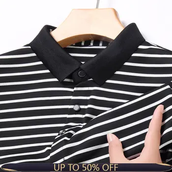 Новая модная классическая рубашка Поло в полоску, Летняя футболка с коротким рукавом, Мужская одежда с лацканами, облегающие топы футболка мужская Ropa Hombre