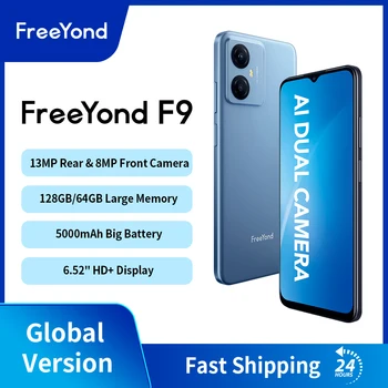 Оригинальный смартфон FreeYond F9 128 ГБ / 64 ГБ 5000 мАч 6,52 