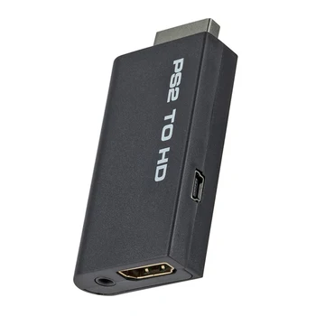 Для PS2 В HDMI-совместимый Адаптер аудио-видео Конвертера 480i /480p /576i с аудиовыходом 3,5 мм, поддерживающий все режимы отображения PS2