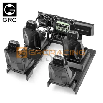 Имитация интерьера радиоуправляемого гусеничного автомобиля GRC 1/10 Модификация сиденья центрального управления G161D Подходит для TRX4 (без крышки батарейного отсека)