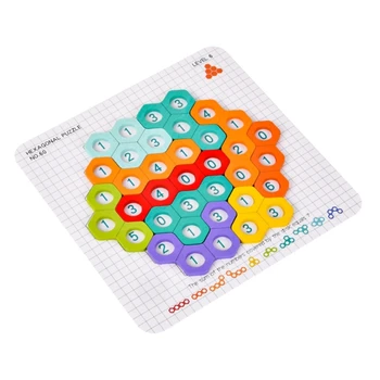 Математическая игра, подбирающая числа, игрушка-головоломка для девочек и мальчиков, обучающий подарок, детская игрушка, обучающийся на возраст от 3 лет