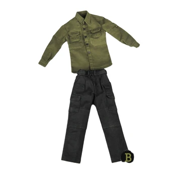 ZYTOYS ZY5040 1/6 мужская рубашка PMC, боевые штаны, одежда для фигурного тела 12 дюймов TBL PH