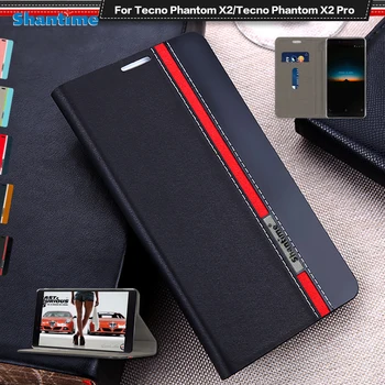 Роскошный чехол из искусственной кожи для Tecno Phantom X2, флип-чехол для телефона Tecno Phantom X2 Pro, мягкая задняя крышка из силикона TPU