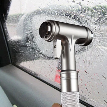 Автомобильный защитный молоток Металлический автоматический аварийный выключатель оконного стекла Автомобильный аварийный аварийный молоток для спасения жизни