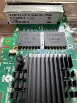 Для чипа EB-LINK Intel I350AM4 PCI-E X4 Гигабитная четырехпортовая Серверная Сетевая карта I350-T4