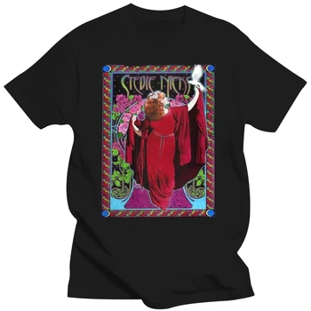 Мягкая футболка с Логотипом Joshuaet Stevie Nicks Fashion Personality для Мужчин