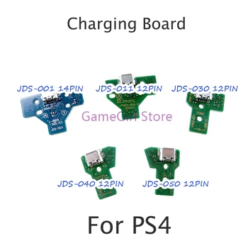 1 шт. Для PS4 Контроллер JDS-001 JDS-011 JDS-030 JDS-040 JDS-050 USB Разъем Для Зарядки Плата 12Pin 14Pin Гибкий Кабель