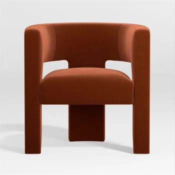 роскошный одноместный диван-кресло дизайнерского дизайна в чрезвычайно простом стиле для гостиной, кресло для отдыха специальной формы