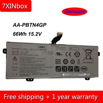 7XINbox 66Wh 4300mAh 15,2 V Подлинный Аккумулятор для ноутбука AA-PBTN4GP Samsung AA-PBTN4GP серии 4ICP5/80/101