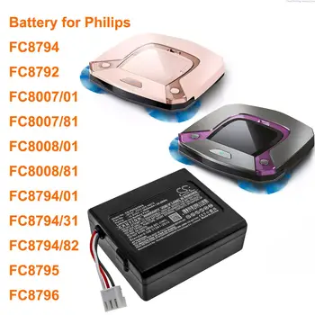Аккумулятор GreenBattery2600mAh для Philips FC8794, FC8792, FC8795, FC8796, FC8007/01, FC8008/01