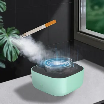 Креативная интеллектуальная пепельница, очиститель воздуха с отрицательными ионами, бытовая маленькая усовершенствованная пепельница для удаления запаха дыма, пепельницы