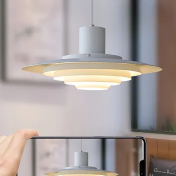 Подвесной светильник KF датского дизайна minamalist Metal с высоким хромированием, светильник для столовой, Люстра для кухни, подвесной светильник для столовой