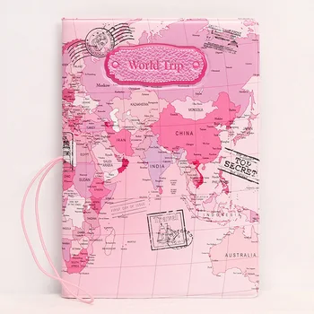 Дорожная 3D обложка для паспорта для девочки-студентки с мультяшным рисунком, российский чехол для паспорта, визитница, женская организация, розовый