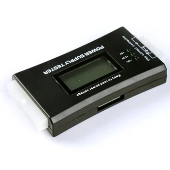 Тестер Источника Питания Цифровой ЖК-Дисплей PC Computer 20/24 Pin Checker Инструменты Для Измерения Мощности Диагностического Тестера