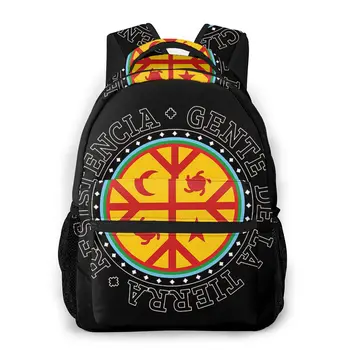 Американская сумка через плечо для подростков Mapuche Чили, Модный студенческий рюкзак Южной Америки