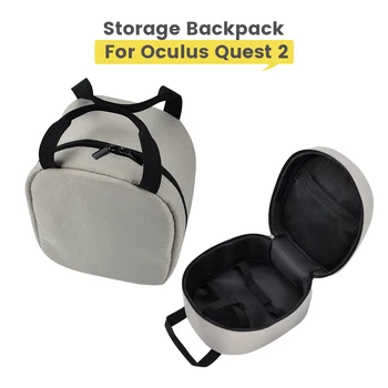 Мягкая сумка для Oculus Quest 2 1 Сумка для хранения, чехол для переноски с подушкой для повязки на голову, аксессуар для ремешка Quest 1/2 VR