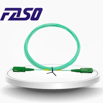 FASO 100шт SC APC К SC APC Оптоволоконный Патч-кабель 3,5 м SX 1,6 мм SM G657A2 Оптическая Перемычка Оптоволоконный Патч-Корд