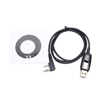 ABCD K-type USB Кабель Для Программирования, Провод, Шнур, Подходит для UV-5R UV-82 Pro DR1801 Переговорное Устройство, Портативные Аксессуары Для Радиолюбителей