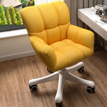 Минималистичные Удобные Офисные кресла Скандинавская Офисная мебель Домашнее Мягкое кресло с подъемником, вращающееся кресло, современный игровой компьютерный стул