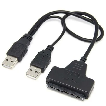 Новый кабель-адаптер USB 2.0 для SATA-конвертера для 2,5-дюймового жесткого диска HDD