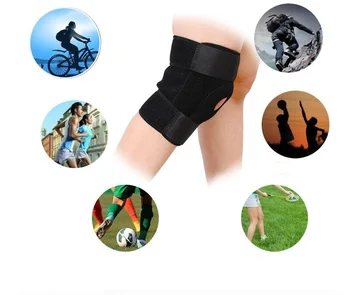 2017 Moto protection Эластичная наколенник Регулируемая Дышащая и удобная повязка rodillera на защиту колена для B-boying