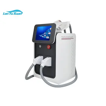 ipl laser nd yag spa beauty медицинское оборудование портативный q-переключатель nd yag laser корея/ipl nd yag 4 в 1 устройстве