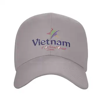 Посетите Вьетнам Джинсовая кепка с логотипом высшего качества Бейсболка Вязаная шапка