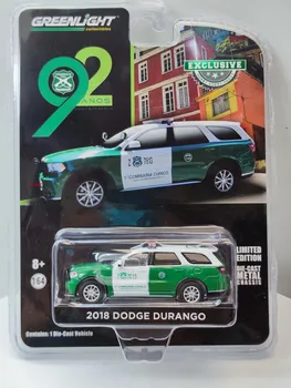GreenLight 1: 64 2018 Коллекция детских игрушек для моделирования легкосплавных автомобилей DODGE DURANGO