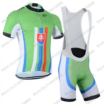 2023 Словакия Комплект велосипедной майки Ретро Командная Велосипедная одежда Мужская Рубашка для шоссейных велосипедов Костюм Велосипедный нагрудник Шорты Велосипедное покрытие