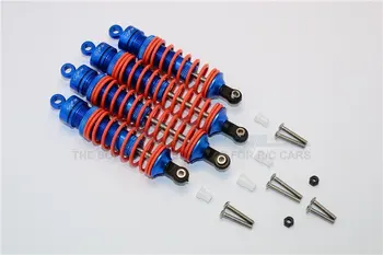 Алюминиевые Передние и задние амортизаторы для раллийных гонок (F: 86 мм, R: 110 мм) для Axial Racing Yeti AX90026 Yeti