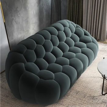 Тканевый креативный диван для гостиной, одно- и двухместная простая комбинированная упаковка