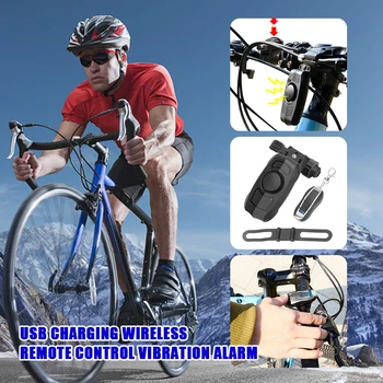 Велосипедная сигнализация с дистанционным управлением, велосипедная охранная сигнализация, велосипедный замок безопасности, сирена для велосипеда, велосипедные противоугонные системы сигнализации MC889