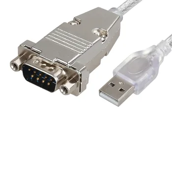 Промышленный преобразователь USB в RS232 с 9-контактным разъемом для подключения кабеля с последовательным портом