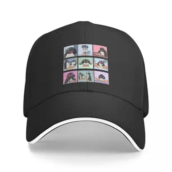 Pingu Грустная хроническая болезнь, Мультяшная шляпа семьи Пингу, Остроконечная женская кепка, персонализированные уличные шляпы с козырьком