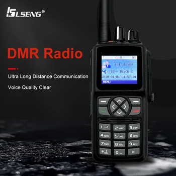 Портативная Цифровая Рация LSENG DM-980 Двухдиапазонная UHF 400-480 МГц DMR 5 Вт 10 КМ Цифровые Двухсторонние радиостанции Comunicador