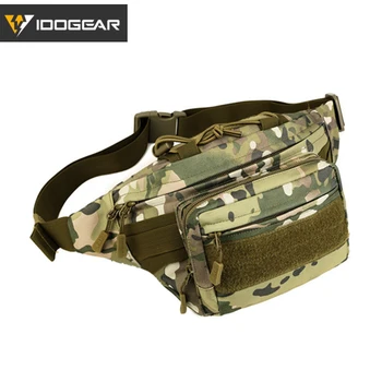 IDOGEAR Тактическая поясная сумка, камуфляжная поясная сумка, армейское снаряжение для Страйкбола, Пейнтбольная тактическая сумка 3544
