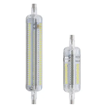 118MM R7S LED Corn Light 3014/2835SMD Энергосберегающий Светодиодный Прожектор Lampara Заменяет Галогенную Лампу AC220V