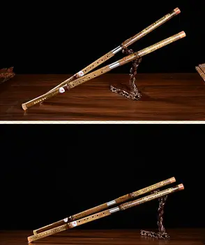 Высококачественный Тип игры Профессиональное исполнение Bawu F/G Тон Бамбуковая флейта Музыкальный инструмент Ba Wu