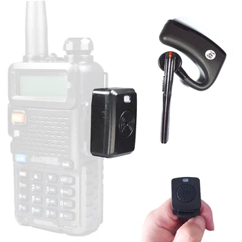 Bluetooth Гарнитура PTT Беспроводные наушники для двусторонней радиосвязи Наушники K Port для радиостанций Motorola KENWOOD Baofeng UV 5R 82 888s