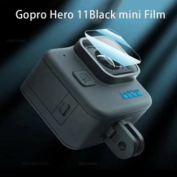 Экран из закаленного стекла, защитный объектив, Прозрачная Защитная пленка, защита от царапин, чехол для мини-камеры Gopro Hero 11 Black