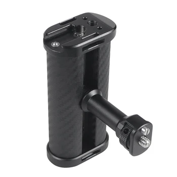 1 шт. Универсальная боковая ручка для камеры, рукоятка для камеры с креплением для холодного башмака, Сменные Аксессуары для микрофона, видеосветки.
