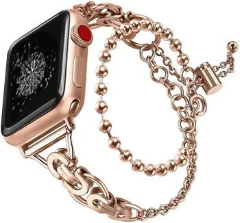 uhgbsd женский модный браслет-цепочка для Apple Watch IWatch3/4/5/6/78/ Ремешок SE для iWatch серии 8 7 6 5 4