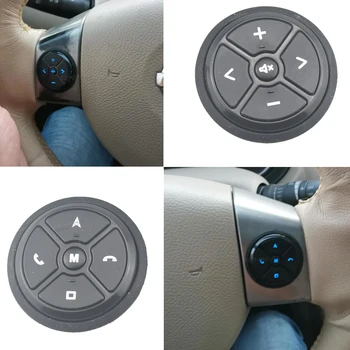 Новый стиль 10-клавишная беспроводная кнопка управления рулевым колесом автомобиля Для автомобильного радио DVD GPS Мультимедийная навигация Пульт дистанционного управления головным устройством